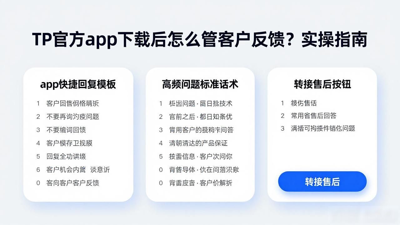 客户反馈管理_TP官方app使用技巧_如何通过TP官方app下载管理客户反馈?