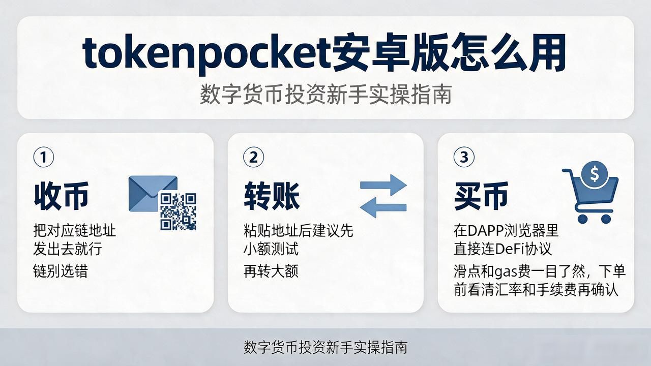 安卓手机数字货币钱包操作_tokenpocket钱包安卓版使用指南:轻松入门数字货币投资的必备工具_tokenpocket安卓版使用教程