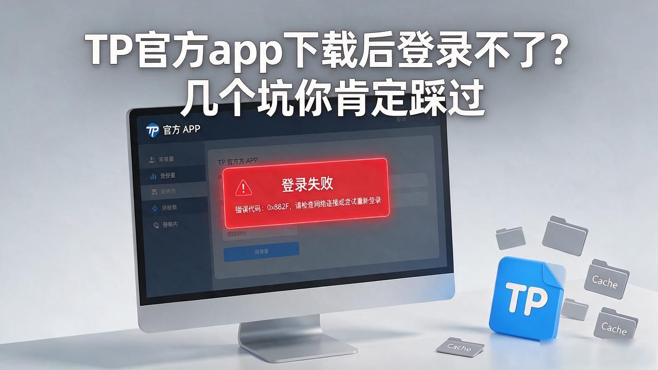 TP官方app下载后登录不了？几个坑你肯定踩过