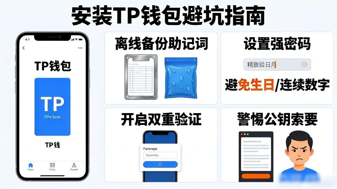 数字钱包防骗技巧_安装包鉴别_双重验证设置_提升资产安全：在下载安装tp正版应用时应注意的问题。_数字钱包安全下载_官方渠道_助记词备份