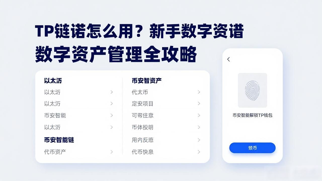 TP钱包怎么用？新手数字资产管理全攻略