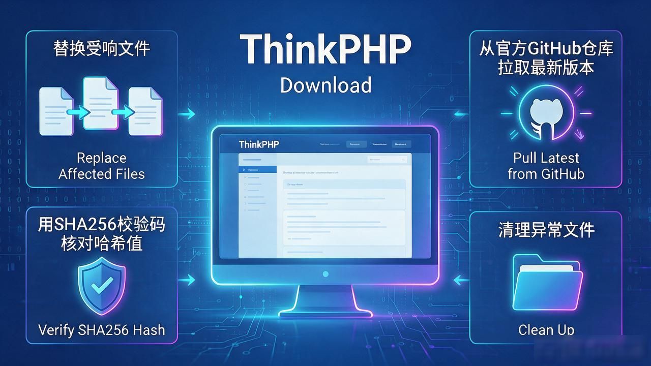 ThinkPHP官网下载漏洞修复完整指南