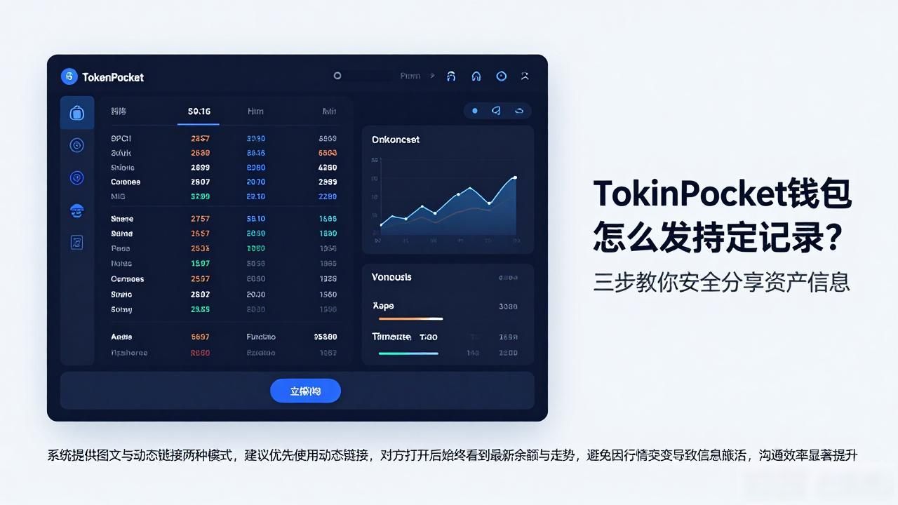 如何在TokenPocket钱包APP中分享资产信息_TokenPocket分享功能_多链资产管理动态链接