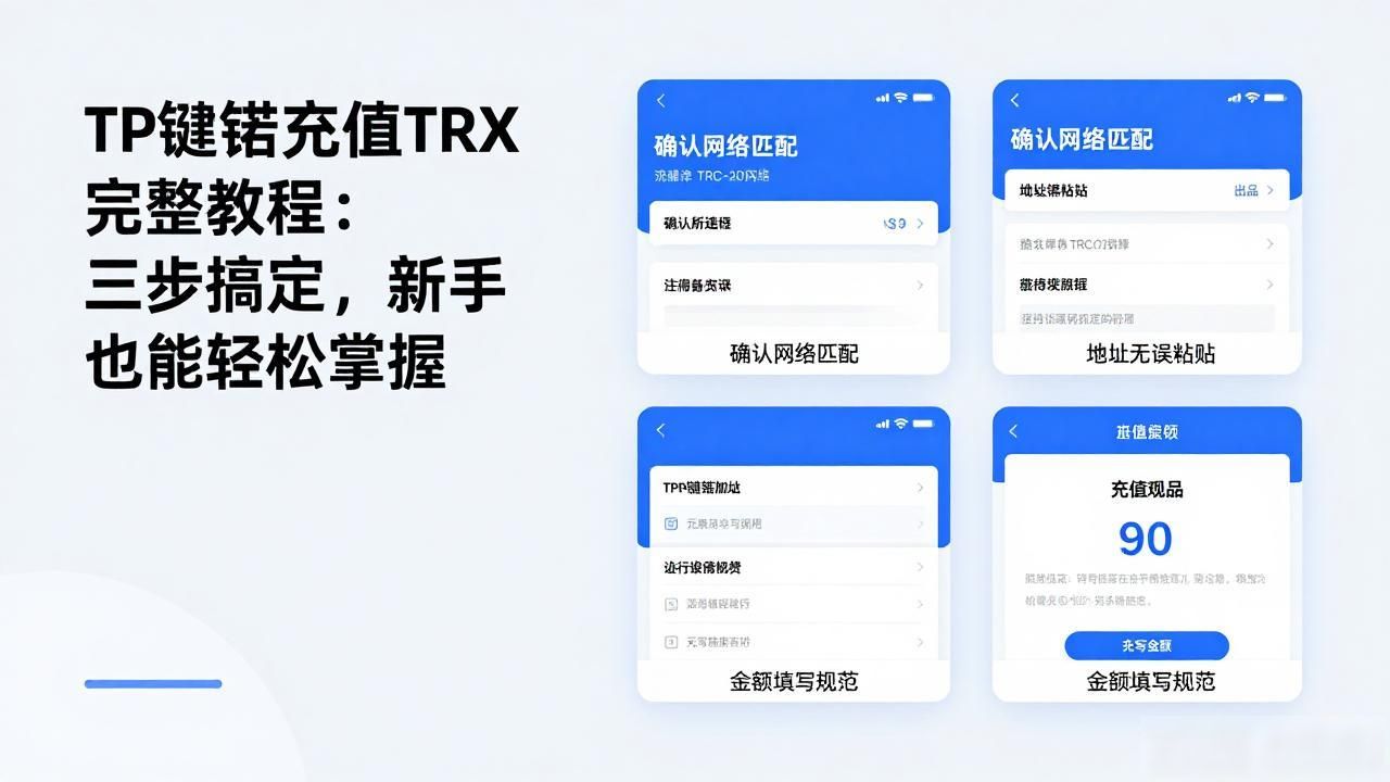 TP钱包充值TRX完整教程：三步搞定，新手也能轻松掌握
