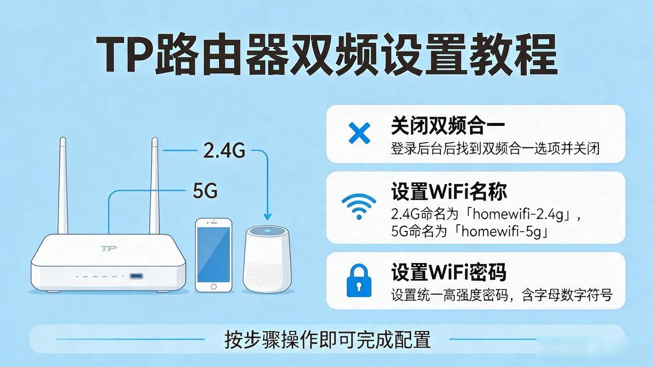 TP路由器第一次设置教程，登录后配置全流程