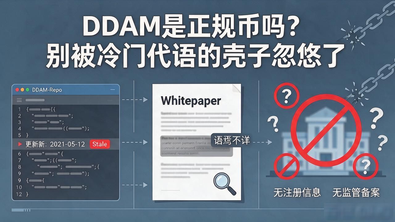 DDAM是正规币吗？别被冷门代币的壳子忽悠了