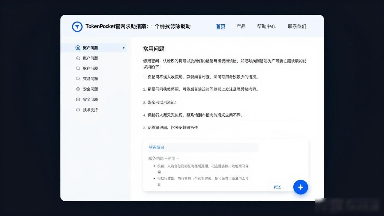 TokenPocket官网求助指南：快速找到帮助与支持的实用技巧