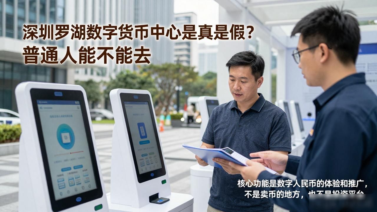 深圳罗湖数字货币中心是真是假？普通人能不能去