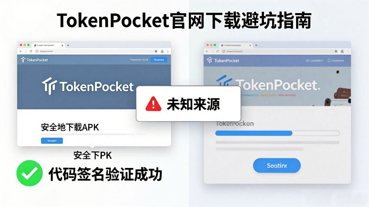 安全使用TokenPocket钱包：从官网下载的一些提示_TokenPocket官网下载_验证数字签名安全下载