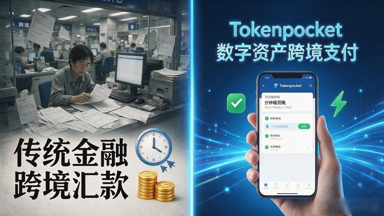 Tokenpocket官网与传统金融区别，数字资产未来潜力
