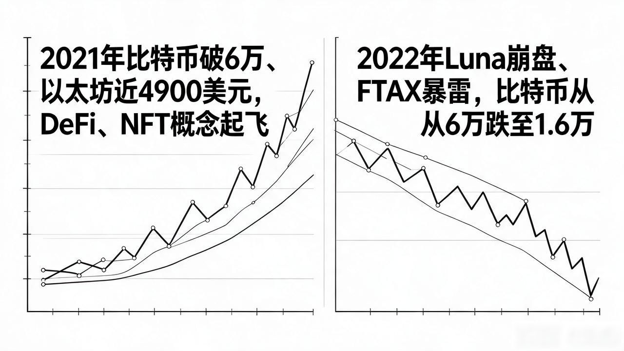 数字货币每年涨跌多少？历年涨跌幅一览表，帮你快速理清行情
