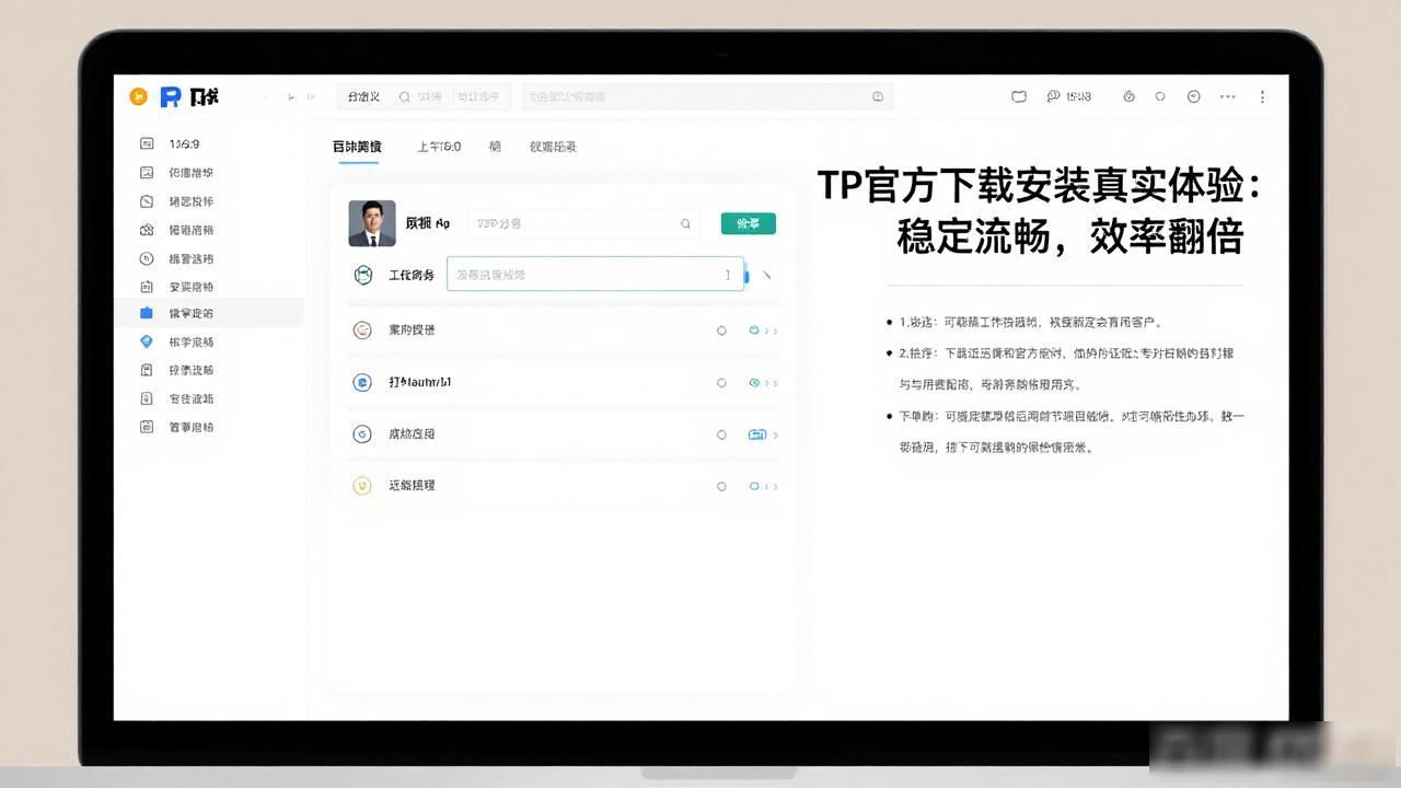 TP官方下载安装真实体验：稳定流畅，效率翻倍