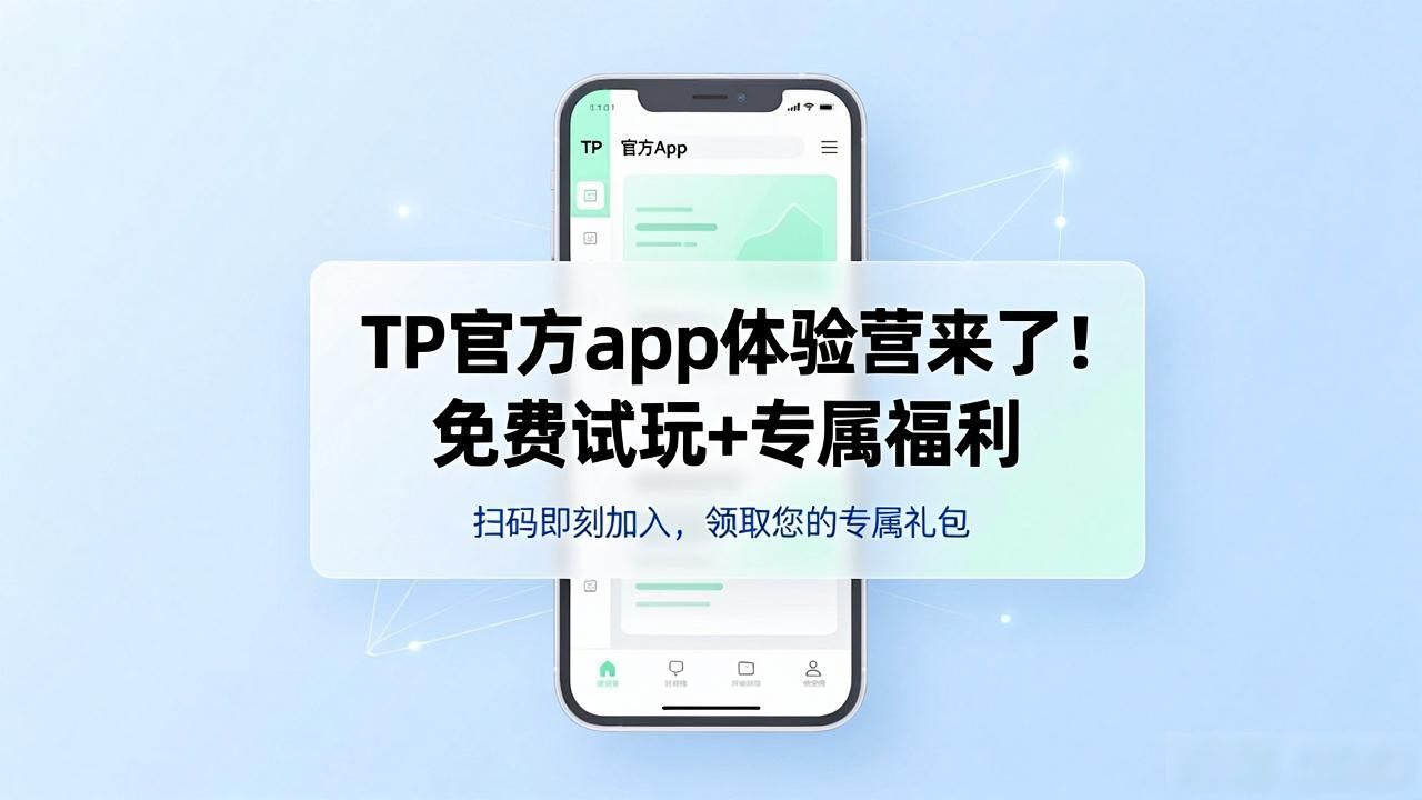 TP官方app体验营来了！免费试玩+专属福利