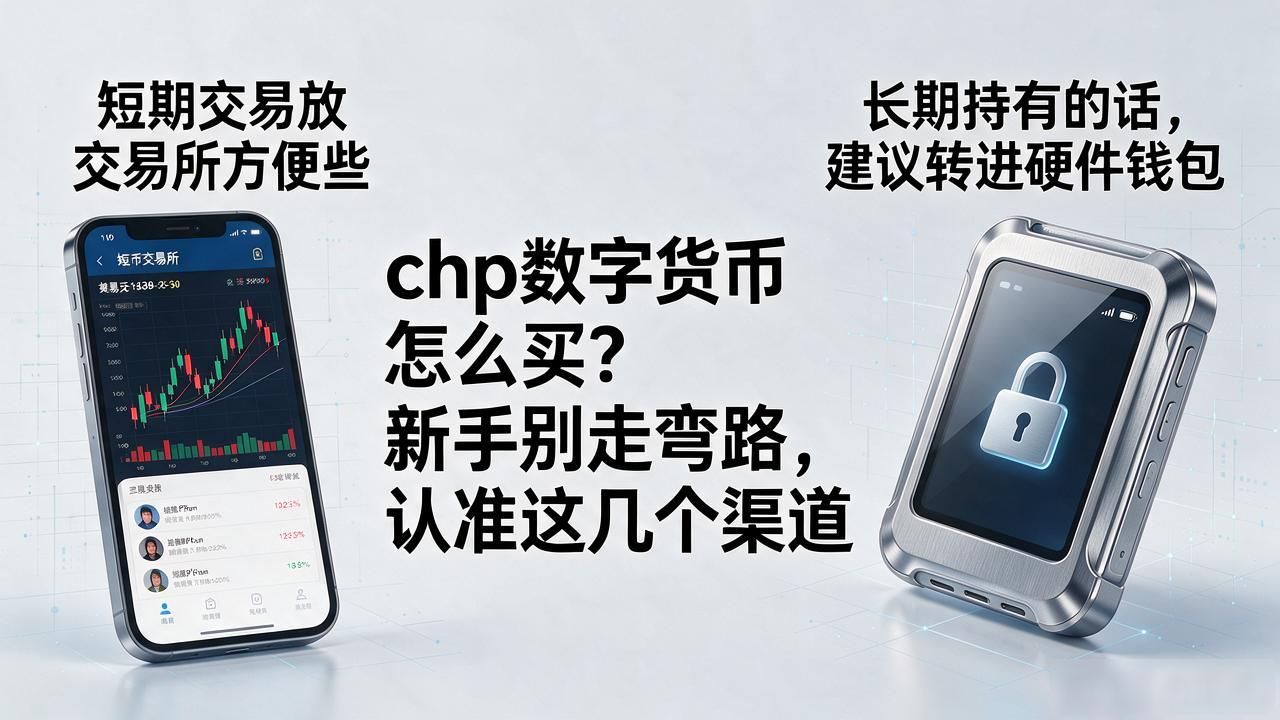 chp数字货币怎么买？新手别走弯路，认准这几个渠道