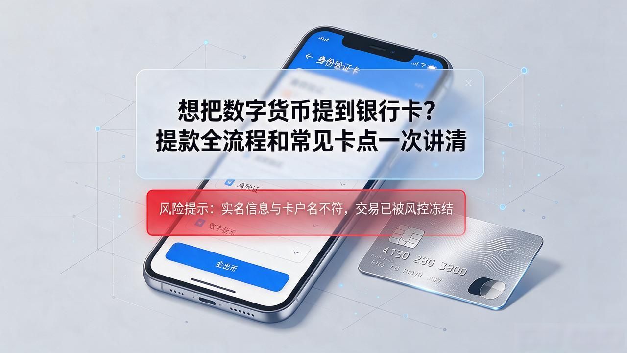 想把数字货币提到银行卡？提款全流程和常见卡点一次讲清