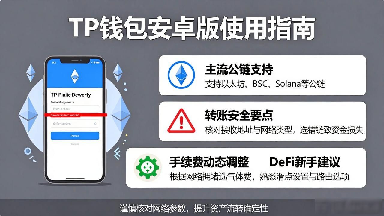 TP官方安卓最新版本上手指南_TP钱包资产导入与创建注意事项_TP官方安卓最新版本的功能用户手册与指导