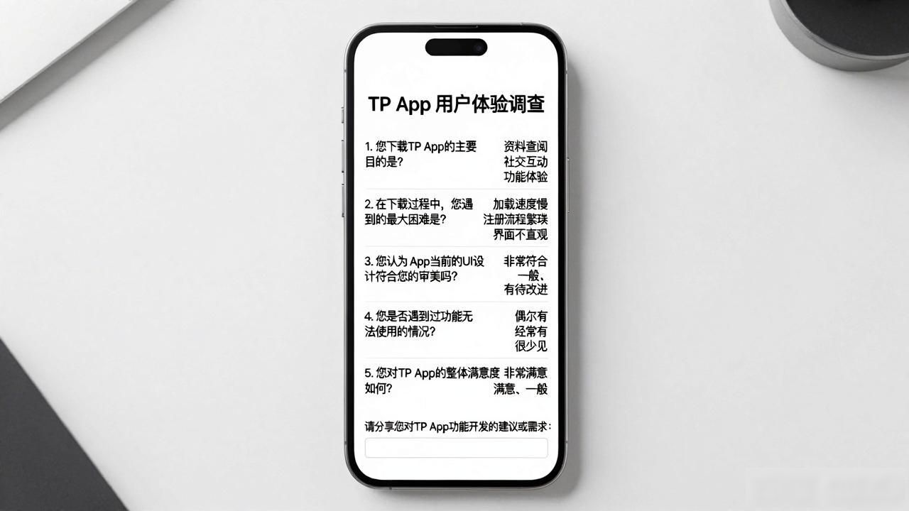在TP App里做用户调查的实用方法