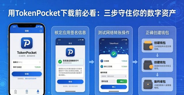 用TokenPocket下载前必看：三步守住你的数字资产