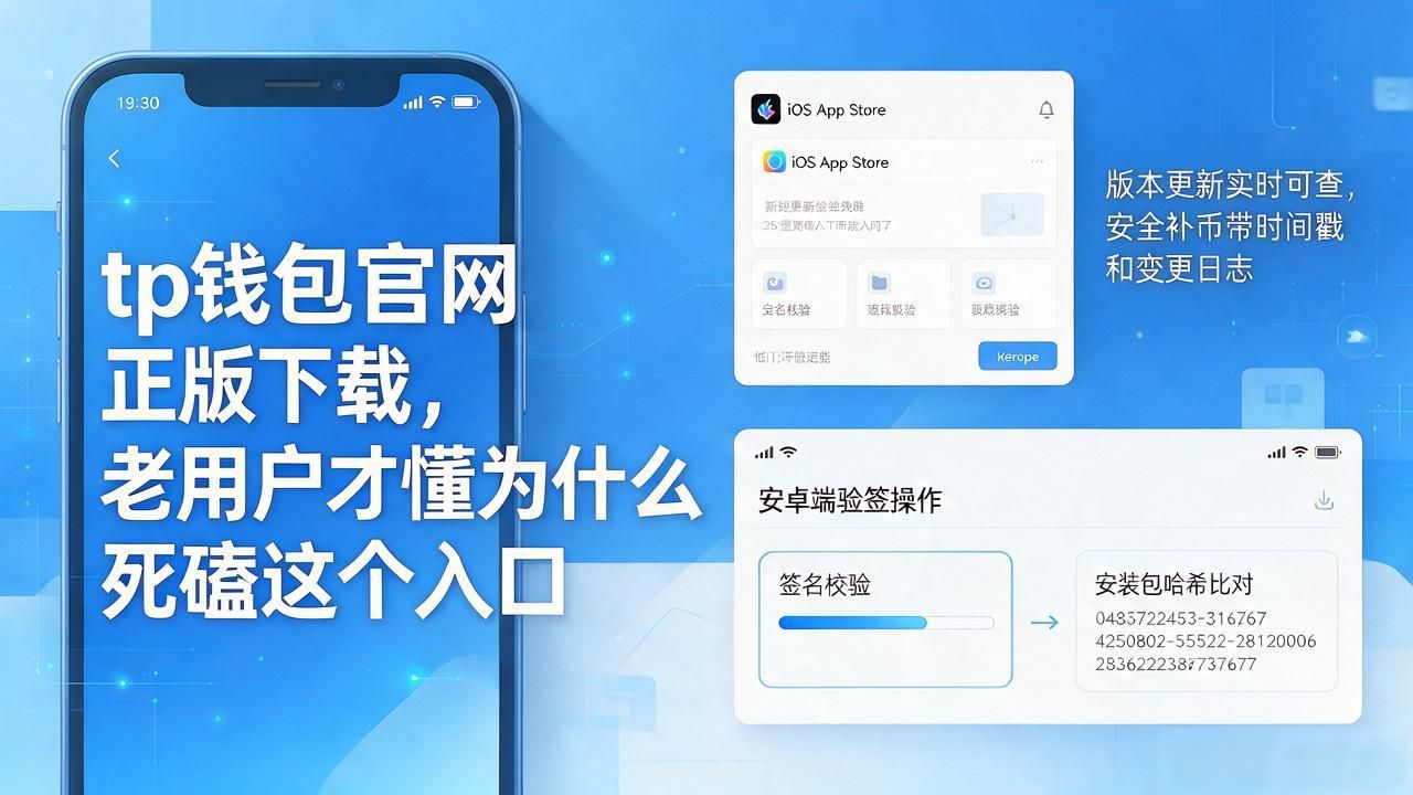 tp钱包官网正版下载，老用户才懂为什么死磕这个入口