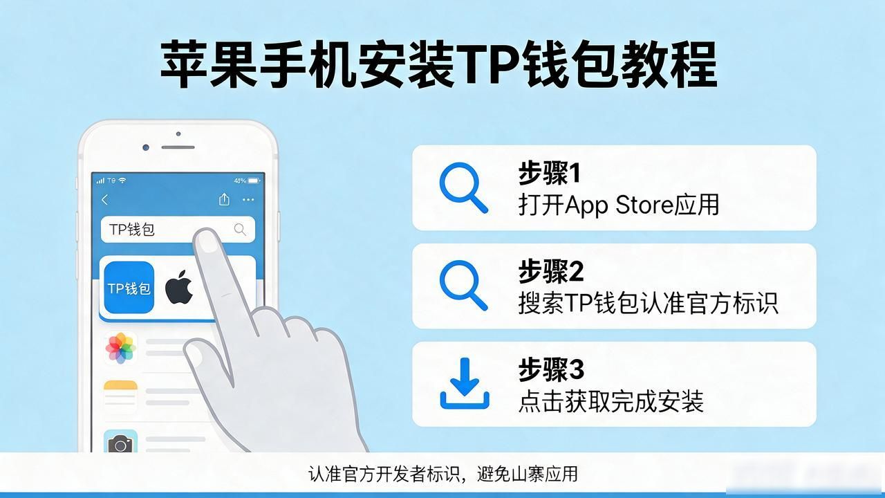App Store安装TP钱包官方教程_苹果手机安装tp钱包教程_苹果手机怎么安装TP钱包