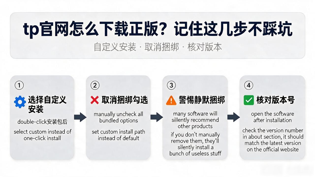 避免广告捆绑安装TP_学会这些,让你轻松通过tp官网下载安装官方正版。_下载正版TP官网