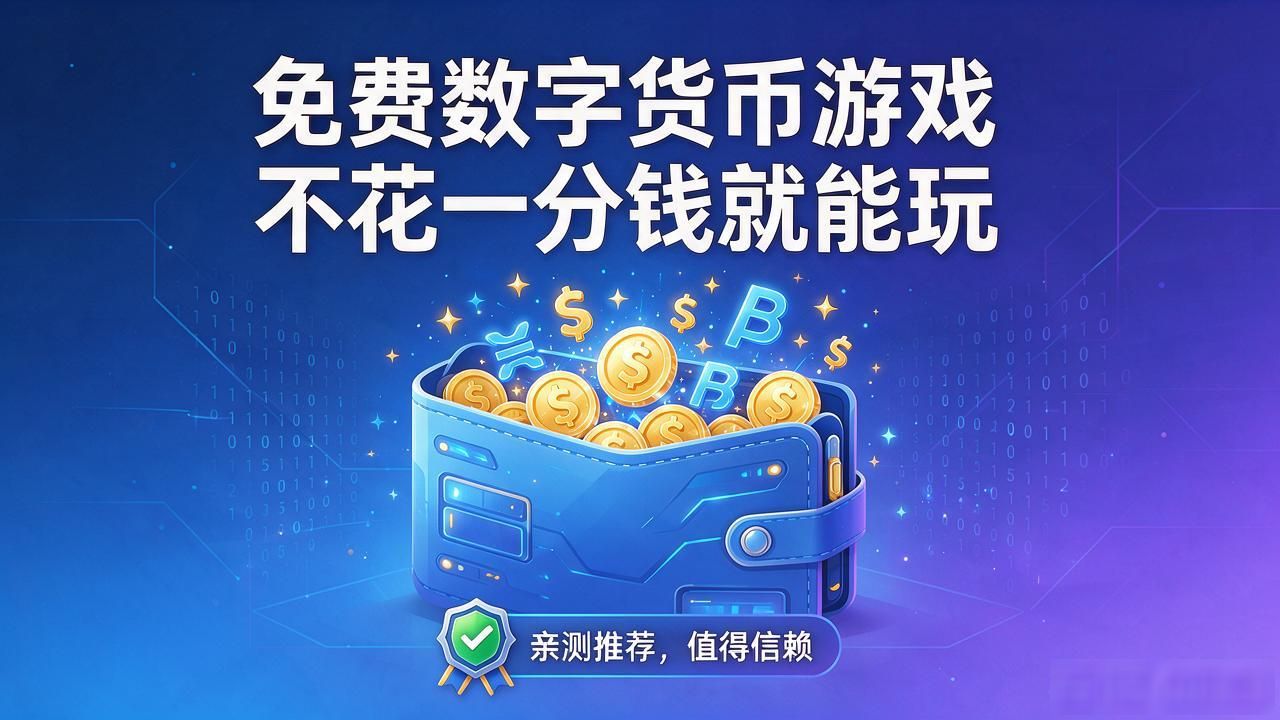 免费数字货币游戏不花一分钱就能玩？亲测这几个真的不坑