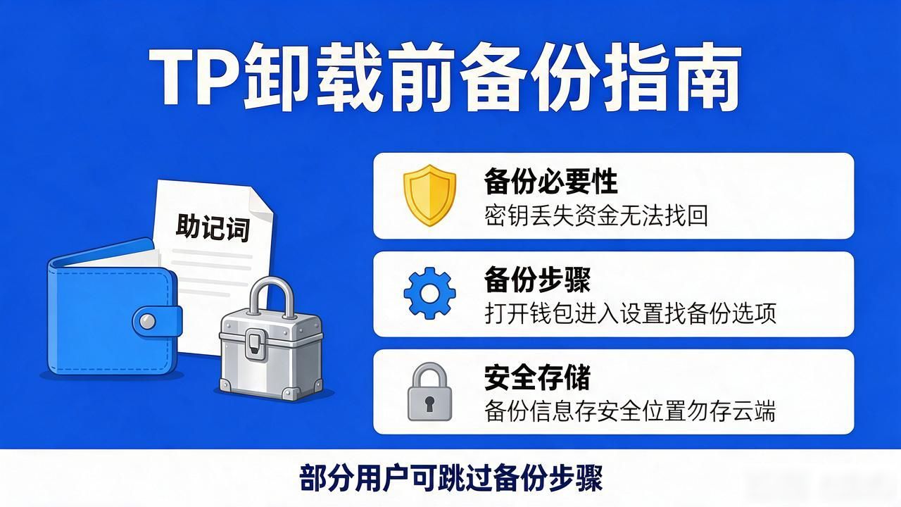 如何卸载TP官方app?_TP钱包卸载正确方法_TP钱包卸载前备份私钥助记词
