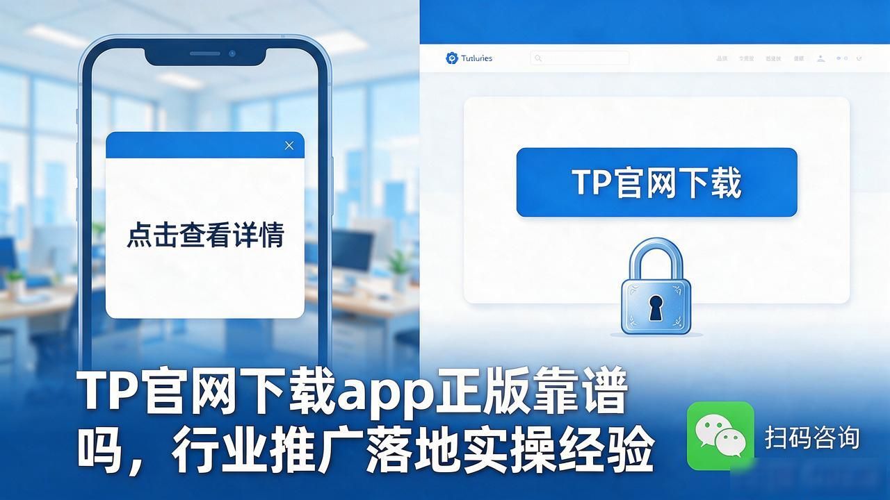 TP官网下载app正版靠谱吗，行业推广落地实操经验