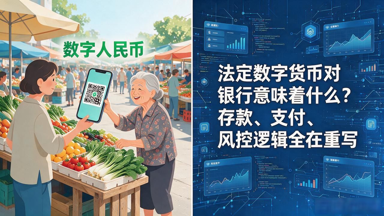 法定数字货币对银行意味着什么？存款、支付、风控逻辑全在重写