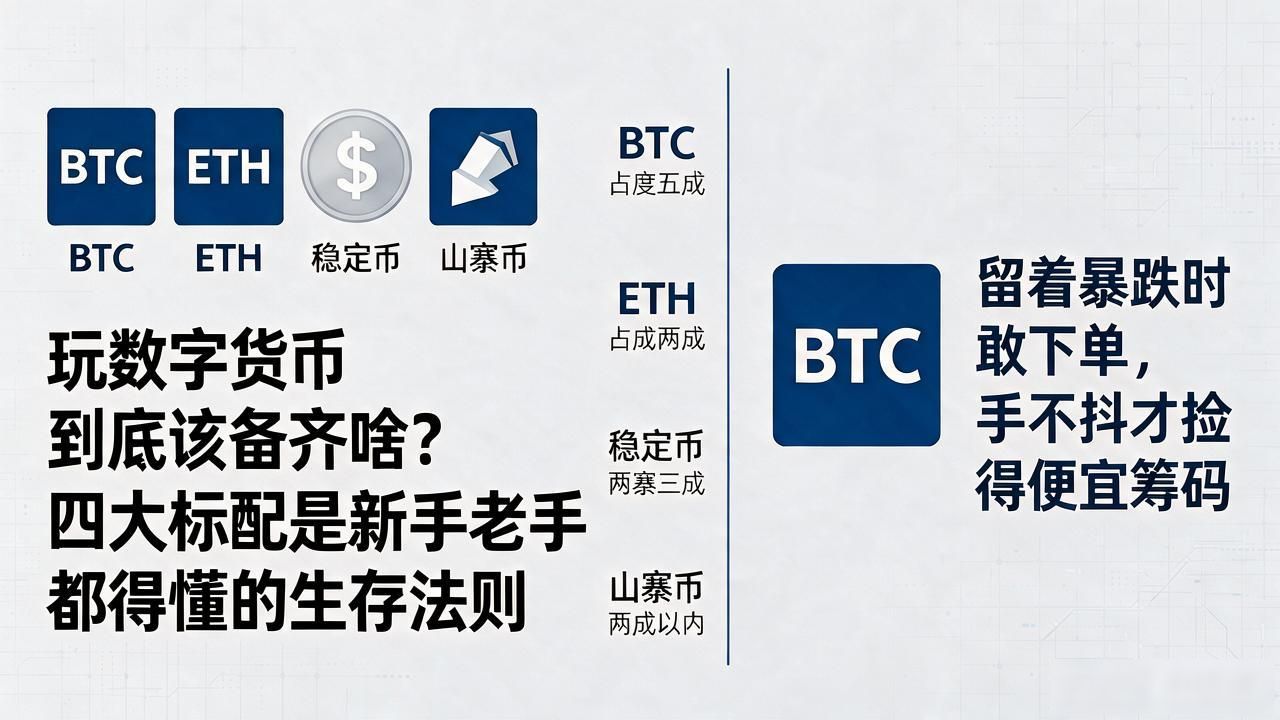 玩数字货币到底该备齐啥？四大标配是新手老手都得懂的生存法则