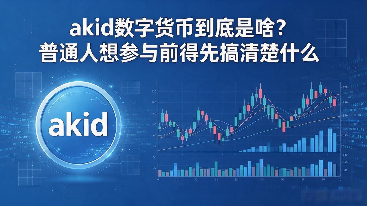 akid数字货币到底是啥？普通人想参与前得先搞清楚什么