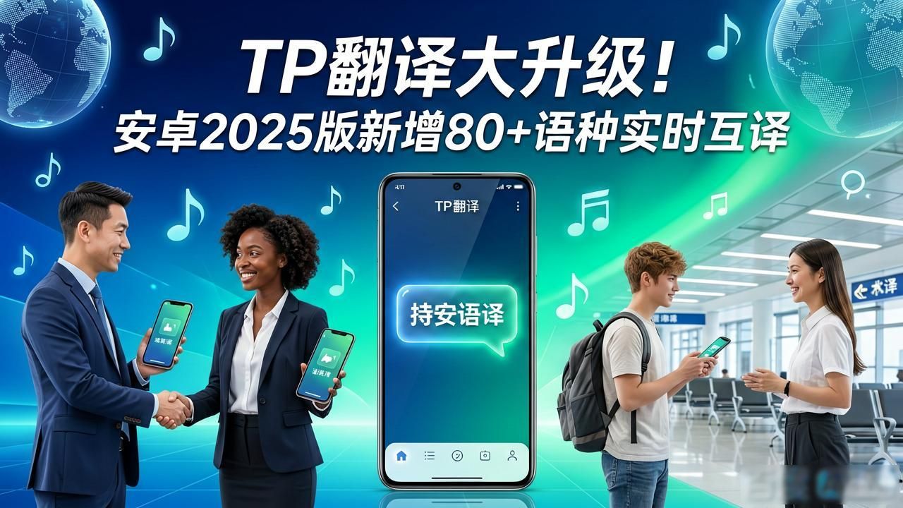 tp安卓2025版核心更新：实时翻译功能升级，支持80+语种！_TP翻译工具安卓2025版实时翻译功能升级_支持超过80种语言覆盖全球主要语言区域