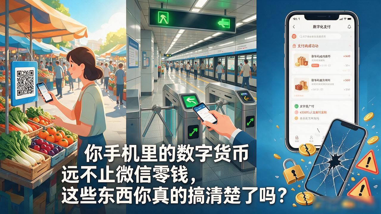 你手机里的数字货币远不止微信零钱，这些东西你真的搞清楚了吗